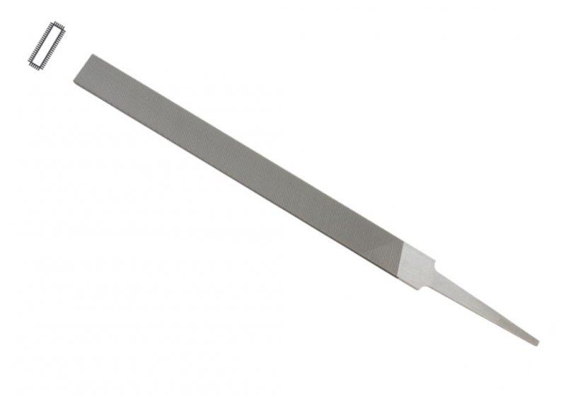 Swiss Pattern Equalling File 8 In Cut 00 For Metalsmithing And Metal Working Double Top Bottom With Single Edges Model 31 072