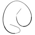Parking Brake Cable Rear Passenger Side For Gmc C1500 K1500 Suburban 1995 Steel With Black Epdm Rubber Jacket And Fixed Wire 