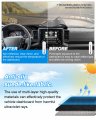 Cartist Dash Cover Custom Fit For Nissan Frontier 2022 2023 2024 Accessoriesboard Mat Non-slip Dash Carpet Anti-glare Thick