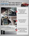 Cartist Dash Cover Custom Fit For Nissan Frontier 2022 2023 2024 Accessoriesboard Mat Non-slip Dash Carpet Anti-glare Thick