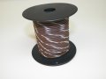 Brown White Striped 18 Ga Awg Gxl Wire 100 Spool For Automotive Truck Motorcycle Rv General Purpose Copper 94 O D Abrasion