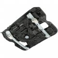 Waltyotur Front Left Window Driver Side Regulator Motor 68044849ab 68044849aa Replacement For 1500 2500 3500 W 6 Pin 2009 2010