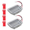 2x W11462342 Refrigerator Led Light Module Parts For Kbbl306ess01-wpl Kbbr206epa00-wpl Kbbr206epa01-wpl Kbbr206ess00-wpl 