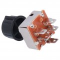 Fydun Universal Rotary Ac Air Conditioning Blower Switch 4 Speed With Plastic Knob Accessory Replacement For Four Seasons 35702