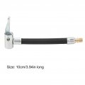 Tire Inflator Hose Fast Inflation 10cm High Pressure Resistant No Leaking Easy Connection Car Motorcycle Air Pump Extension