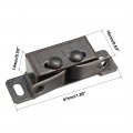 Uxcell Retro Wardrobe Door Iron Double Ball Roller Catch Latch Copper Tone 10pcs