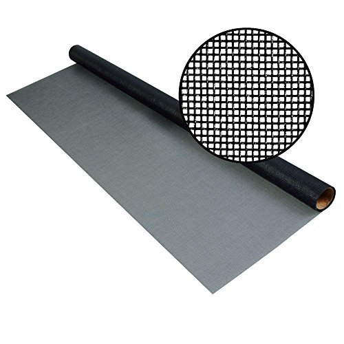 No-see-um Small Insect Screen 20 X Mesh Roll 48 Inch 25 Feet Tiny For Window Door Or Patio Screening And Replacement Charcoal