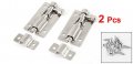Uxcell 2 5 Metal Slide Barrel Bolt Door Gate Interior Lock Pcs W Screws