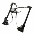 Factory Style Rear Power Window Regulator With Motor Assembly Compatible Ford F-150 Lobo Lincoln Mark Lt Crew Cab 04-08 Driver