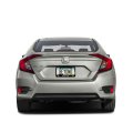 Ipick Image Made For Honda Civic Dual Logo Black Metal License Plate Frame