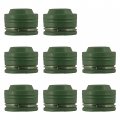 Caltric 8x Valve Stem Seal Compatible With Honda Cbr1000rr-r Fireblade Sp 2021