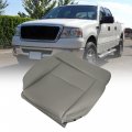 Driver Side Bottom Seat Cover Replacement Leather Gray For Ford F150 Lariat 2004 2005 2006 2007 2008 