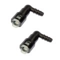Fuel Line Connectors Plastic Material Quick Disconnect End 1 Connector 56 Inches Fitting Size 1 And 2 Pieces Replacement For 