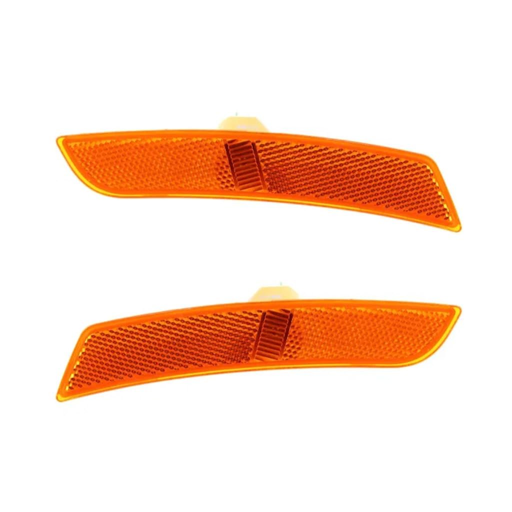 Chevy Camaro 2016-2024 Side Marker Light Driver And Passenger Pair Front Capa Certified Convertible Coupe Sedan Amber Lens