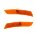 Chevy Camaro 2016-2024 Side Marker Light Driver And Passenger Pair Front Capa Certified Convertible Coupe Sedan Amber Lens 