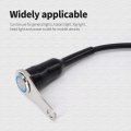 Led Motorcycle Switch Dc 12v Waterproof Push Button For Atv Headlight Fog Light Handlebar Mount On Off Blue
