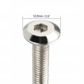 Uxcell M6x20mm Furniture Bolts Hex Socket Screws Fastener Carbon Steel 20pcs