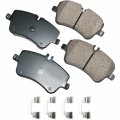 Ultr Ceramic Front Disc Brake Pads Eur872a Low Dusting For Cars 