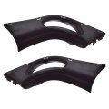Front Bumper Lip Spoiler Chin Splitters Black Replacement For Toyota Corolla 2005 2006 2007 2008