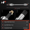 A-premium Cv Axle Shaft Assembly Compatible With Suzuki Vinson 500 2003 2004 2005 2006 2007 Front Right Passenger Side Replace
