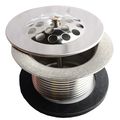 Waste And Overflow Shoe Plug Strainer W 1-7 8a Diameter 11-1 2 Thread Inches 