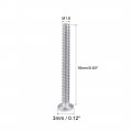 Uxcell M1 6x16mm Machine Screws Pan Phillips Cross Head Screw 304 Stainless Steel Fasteners Bolts 50pcs