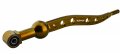 Vms Racing Dual Bend Short Throw Shifter In Gold Cnc Aluminum Compatible With Honda Civic Cx Lx Dx Ex Si Crx Ctr Itr Vtec V-tec