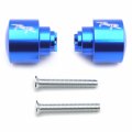 Hongk- Hand Bar Ends Compatible With Cbr 250 600 900 929 954rr 1100 Rr Cbr1100xx Rc51 Blue B01bw4smti