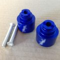 Hongk- Hand Bar Ends Compatible With Cbr 250 600 900 929 954rr 1100 Rr Cbr1100xx Rc51 Blue B01bw4smti