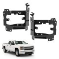 Front Bumper Bracket For 2014-2015 Chevy Chevrolet Silverado 1500 Replacement 23365569 23365568 Gm1067197 Gm1066197 Mounting 