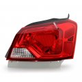 Outer Section Tail Brake Light Right For 2014-2020 Chevy Impala Passenger Side With Chrome Housing Red Lens Mounted On Body 