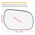 X Autohaux Car Rearview Right Side Heated Mirror Glass With Backing Plate 8793142a00 For Toyota Rav4 2006-2011