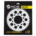Niche Drive Sprocket Chain Combo For Honda Cb400 Super Four Front 15 Rear 44 Tooth 525v O-ring 108 Links