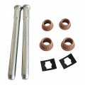 Upper Or Lower Door Hinge Kit Set 2 Pin 4 Bushing For Chevrolet Blazer 1995-2005 S10 Pickup 1994-2004 Gmc Jimmy Sonoma 
