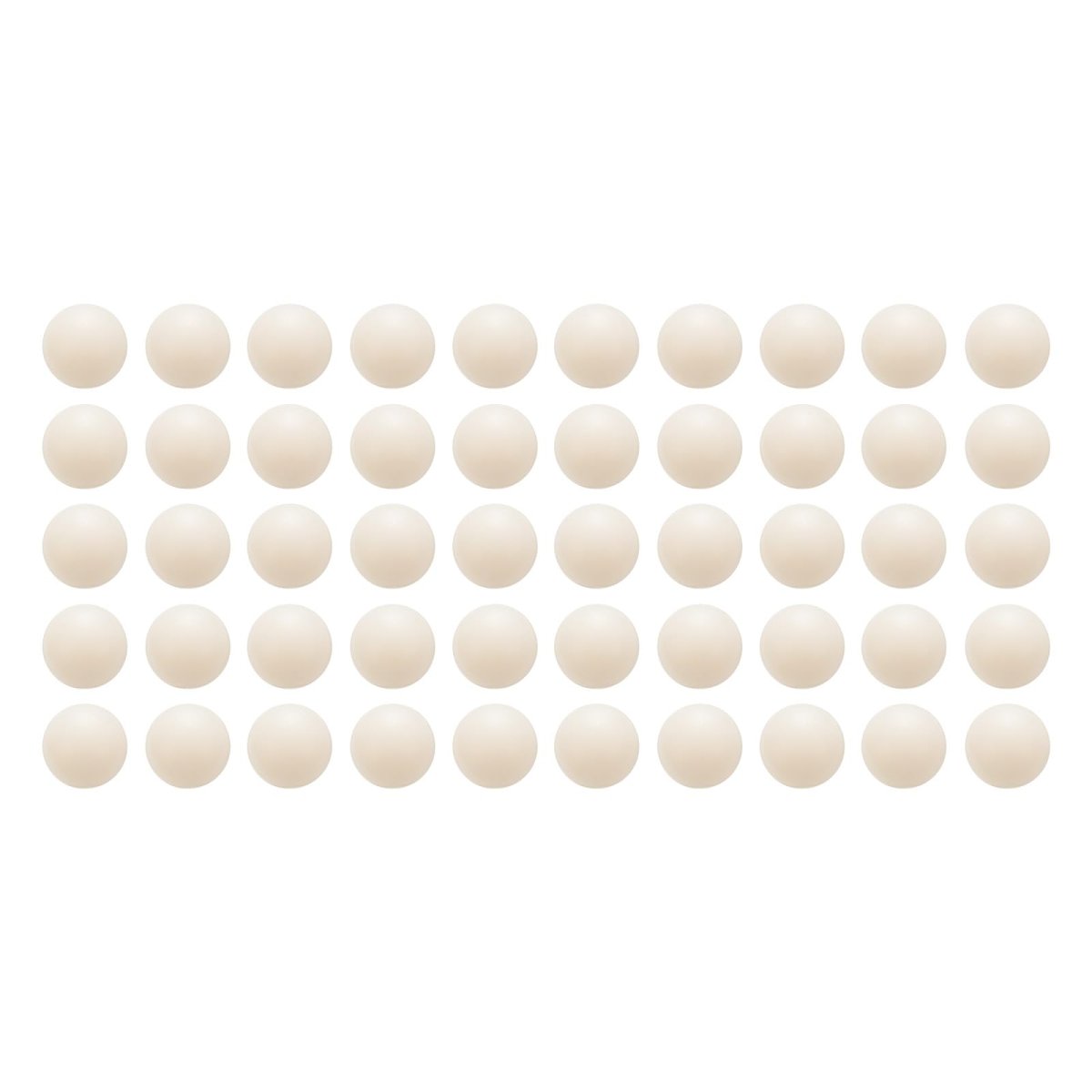 50pcs Nylon Bearing Balls 8mm Solid Plastic Precision Mini