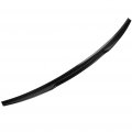 Ocpty Carbon Fiber Rear Spoiler Wing Compatible With 2013-2016 For Audi A4 Sedan
