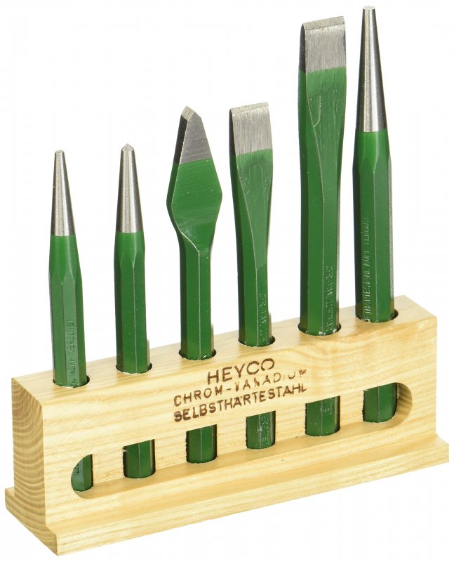 Heyco 1550000021 Chisel And Punch Set 1550