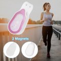 Patikil Led Flashlight Silicone Night Shift Hands Free Clip-on Flashlights Safety Running Light For Walking Sports Outdoor