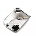 Chrome Front Bumper Trim Tow Eye Cap For Benz Ml-class W166 M350 Ml550 2012-2014