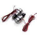 Httmt- Universal Handlebar 12v Blue Led Turn Signal Lights Grip Bar End Side Marker Indicatorsbar Light Compatible With 7 8
