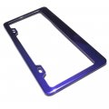 Uframe Stainless Steel License Plate Frame Holder 2 Screw Holes W Adjustable Space Purple