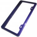 Uframe Stainless Steel License Plate Frame Holder 2 Screw Holes W Adjustable Space Purple