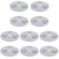 10 Pack Front Reflector Round For Driveway Fence Gate Posts Trailers Safetys Automobiles Boats Mailboxes Reflector With Center 