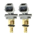 Coolant Temperature Sensors Pair For Jaguar F Pace 2017 2018 2019 2 Blade Terminals Replacement 12332 4206 