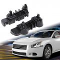 G-plus Front Left Right Side 1pair Bumper Brackets Compatible With Nissan Maxima Sedan 622209n00a 622219n00a 2009-2015 Black