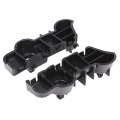 G-plus Front Left Right Side 1pair Bumper Brackets Compatible With Nissan Maxima Sedan 622209n00a 622219n00a 2009-2015 Black
