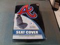 Mlb Atlanta Braves Seat Cover Universal Fit Front Vehicle Protector Multi Color One Size 