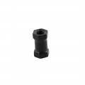 Aexit 3pcs Black Electrical Equipment M3 X 10mm Female Thread Hexagonal Aluminum Column For Quadcopter