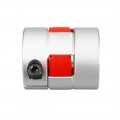 Uxcell 8mm To 14mm Shaft Plum Shaped Coupling Coupler 30mm Diameter 35mm Length