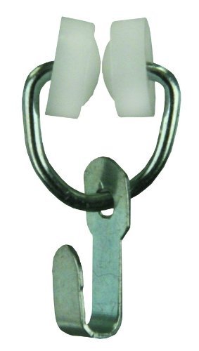Jr Products 81155 Type B Wheeled Curtain Carrier With Hook Pack Of 14 4-pack